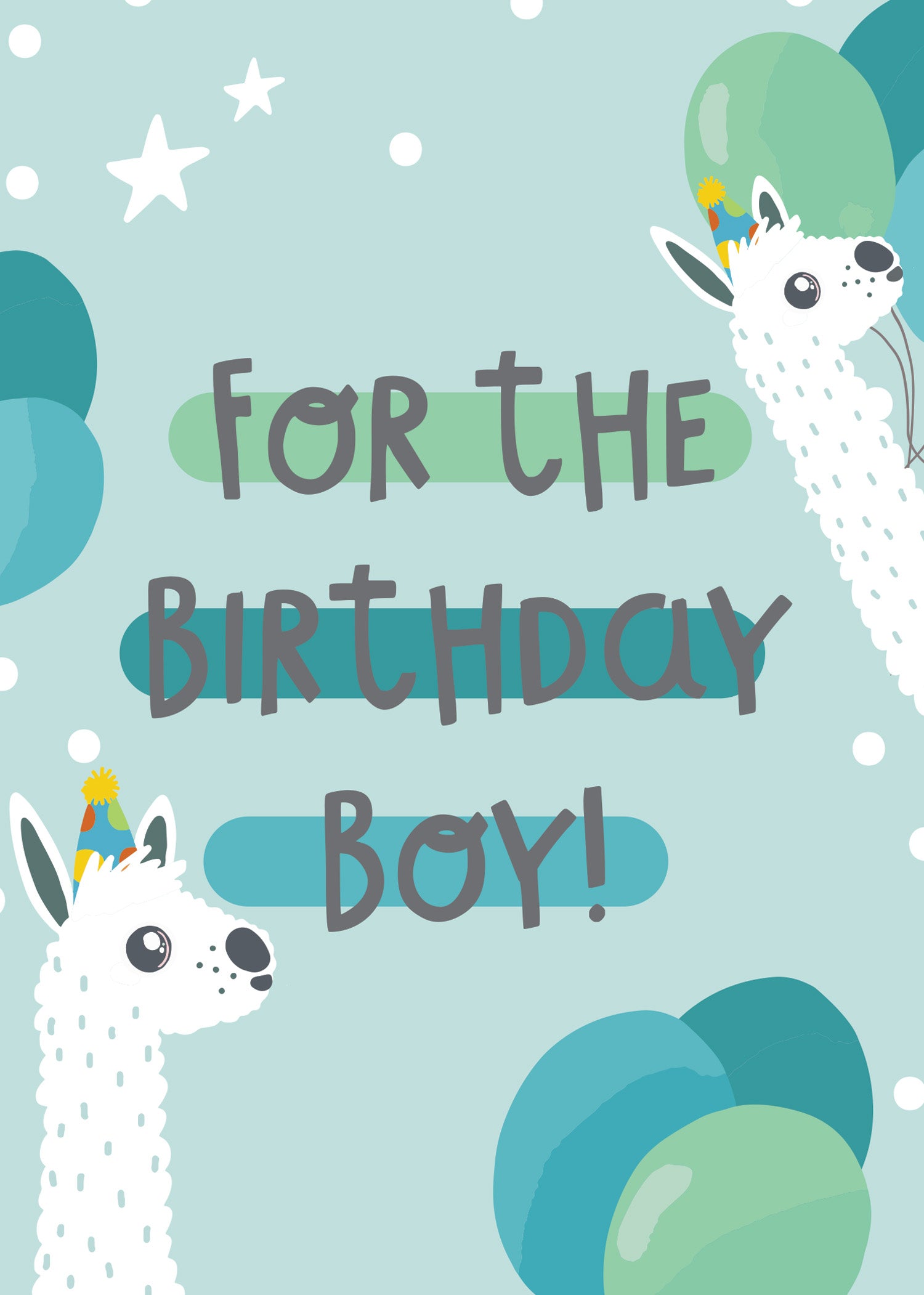 Greeting Card - BIRTHDAY BOY